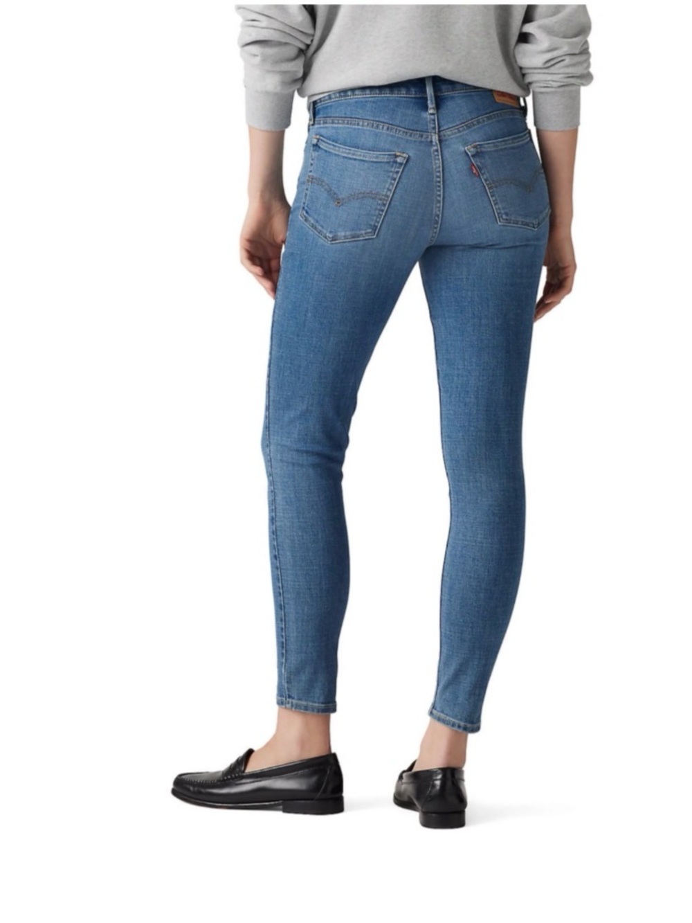 Levi's Mid Blue Skinny Jeans for Women